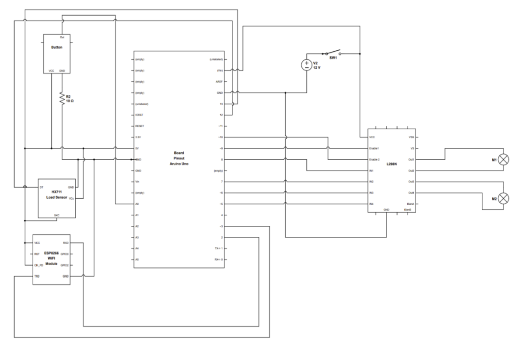 Autonomous Over-Terrain Vehicle Circuit Schematic Diagram
